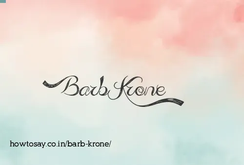 Barb Krone