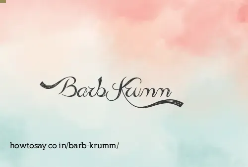 Barb Krumm