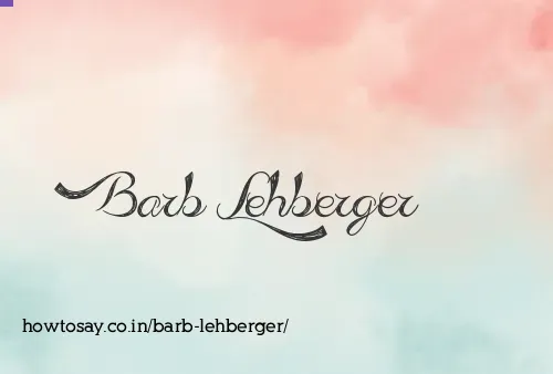 Barb Lehberger