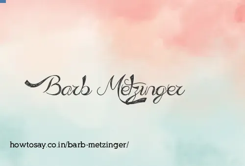 Barb Metzinger