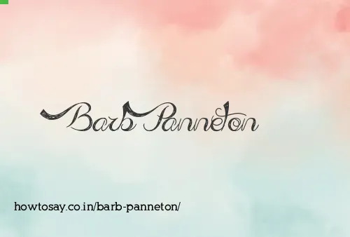 Barb Panneton