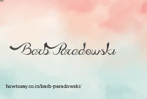 Barb Paradowski