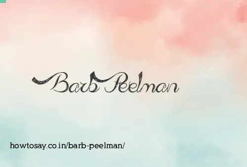 Barb Peelman