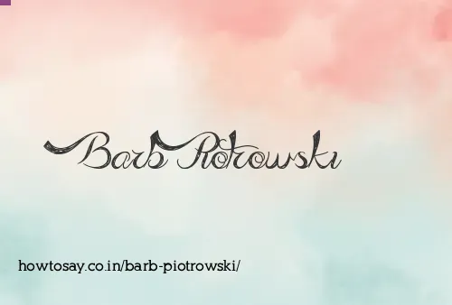 Barb Piotrowski