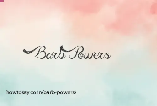 Barb Powers