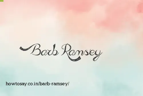 Barb Ramsey