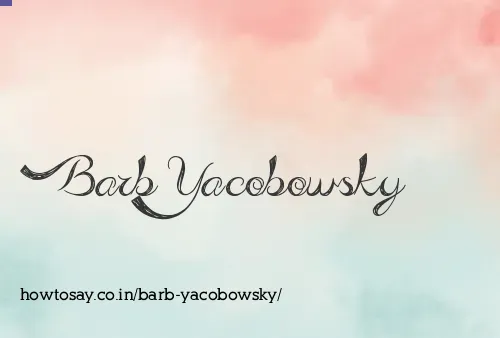 Barb Yacobowsky
