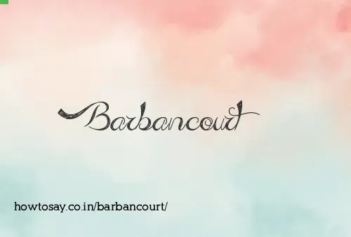 Barbancourt