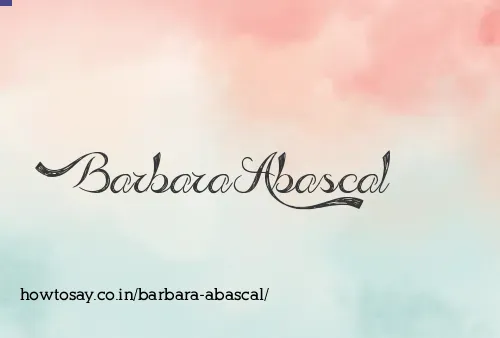 Barbara Abascal