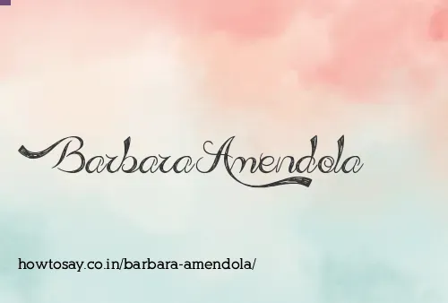 Barbara Amendola