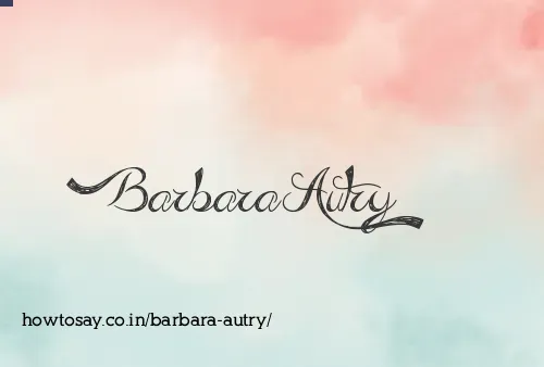 Barbara Autry