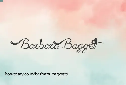 Barbara Baggett