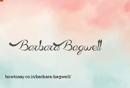 Barbara Bagwell