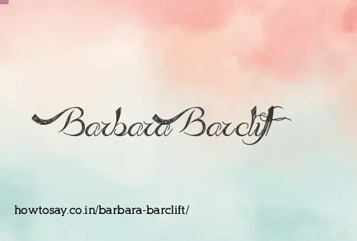 Barbara Barclift