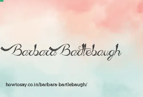 Barbara Bartlebaugh