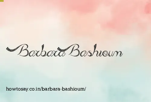 Barbara Bashioum