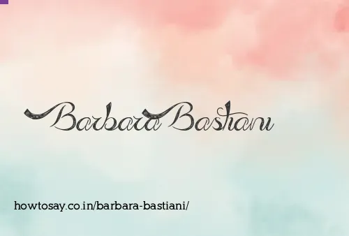 Barbara Bastiani