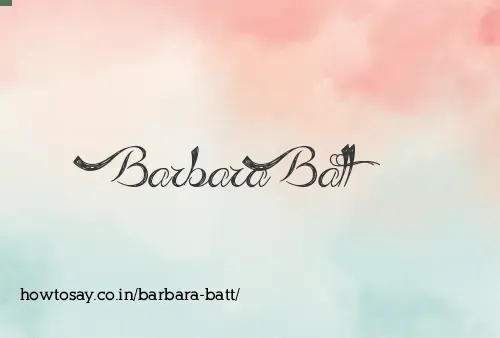 Barbara Batt