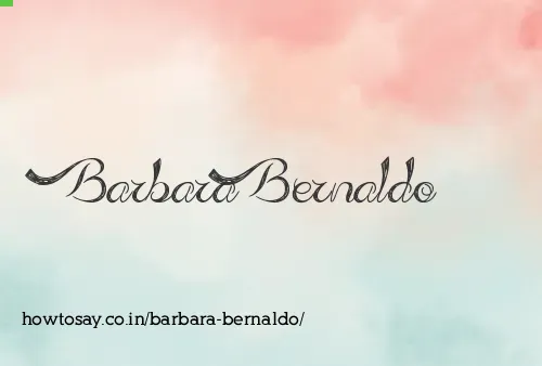Barbara Bernaldo