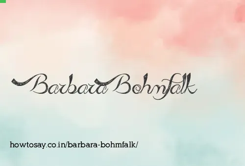 Barbara Bohmfalk