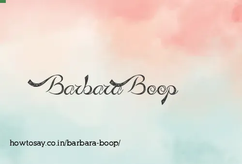Barbara Boop