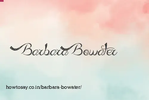 Barbara Bowater