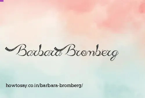 Barbara Bromberg