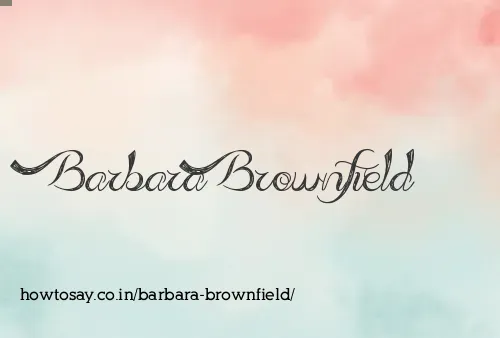 Barbara Brownfield