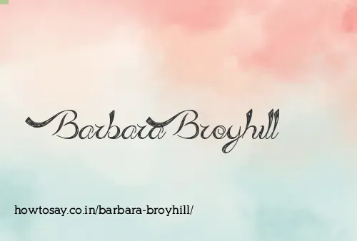 Barbara Broyhill