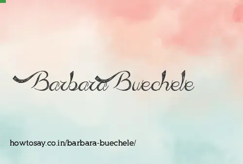 Barbara Buechele