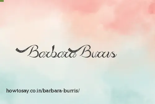 Barbara Burris