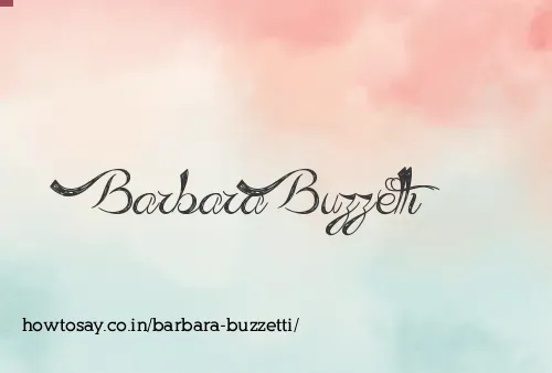 Barbara Buzzetti