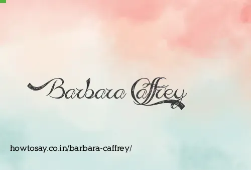 Barbara Caffrey
