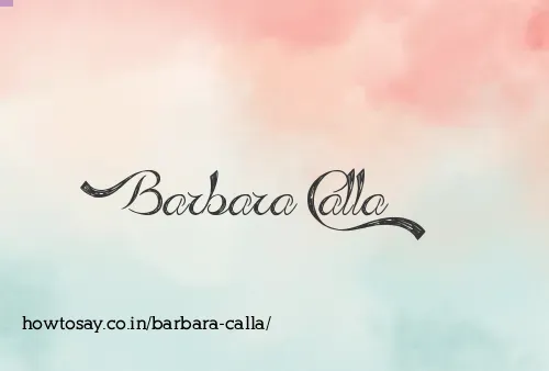 Barbara Calla