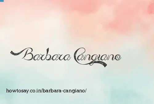 Barbara Cangiano
