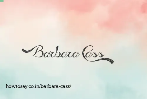 Barbara Cass