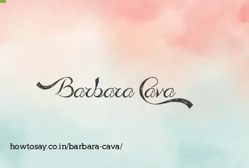 Barbara Cava