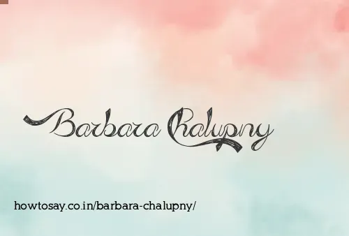 Barbara Chalupny