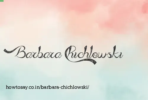 Barbara Chichlowski