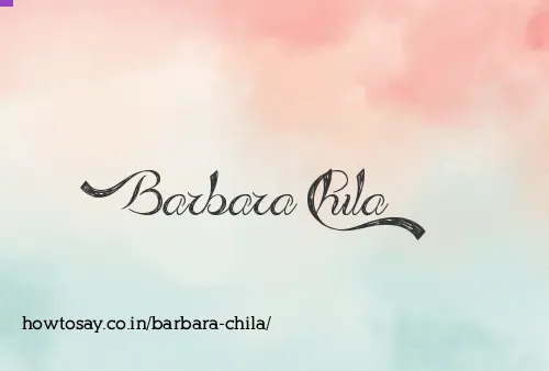 Barbara Chila