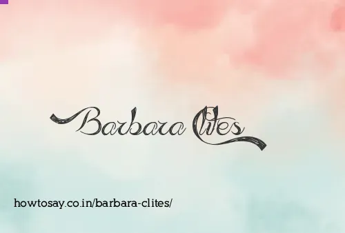 Barbara Clites