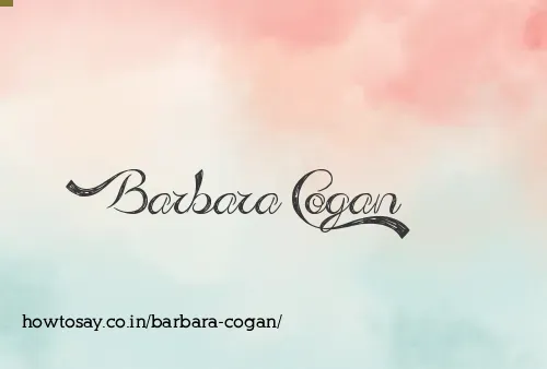 Barbara Cogan