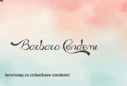Barbara Condemi