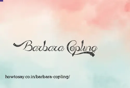 Barbara Copling