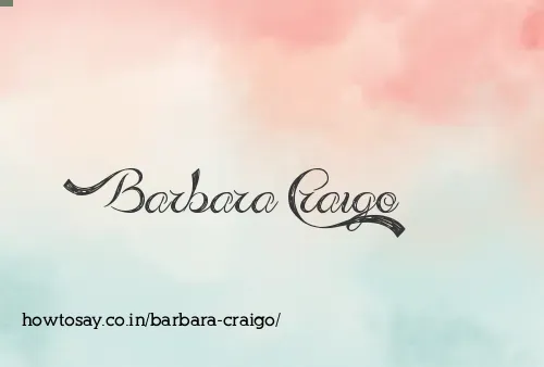 Barbara Craigo