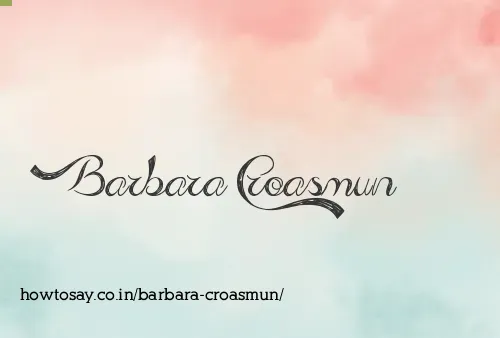 Barbara Croasmun