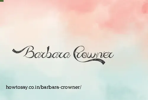 Barbara Crowner