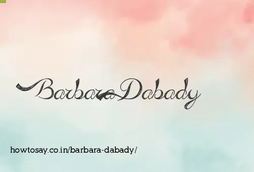 Barbara Dabady