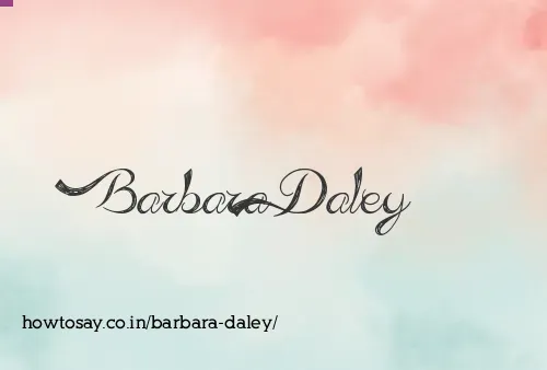 Barbara Daley