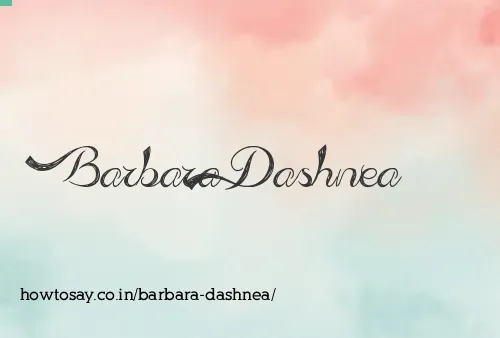 Barbara Dashnea